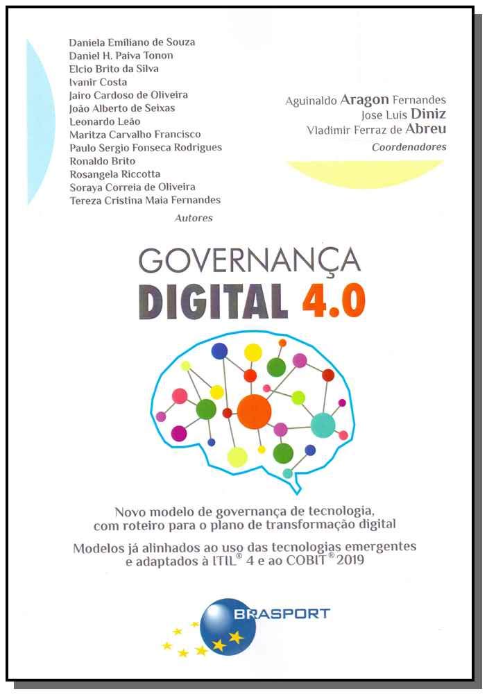 Capa do livro: Governança Digital 4.0