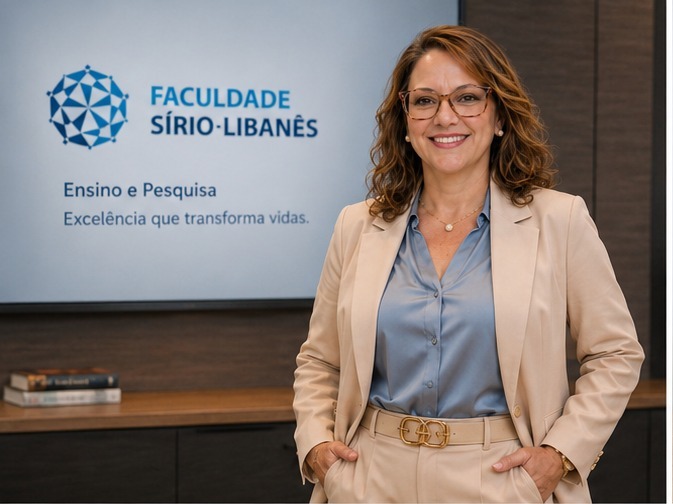 Dra. Cármen Alvarez na Faculdade Sírio-Libanês